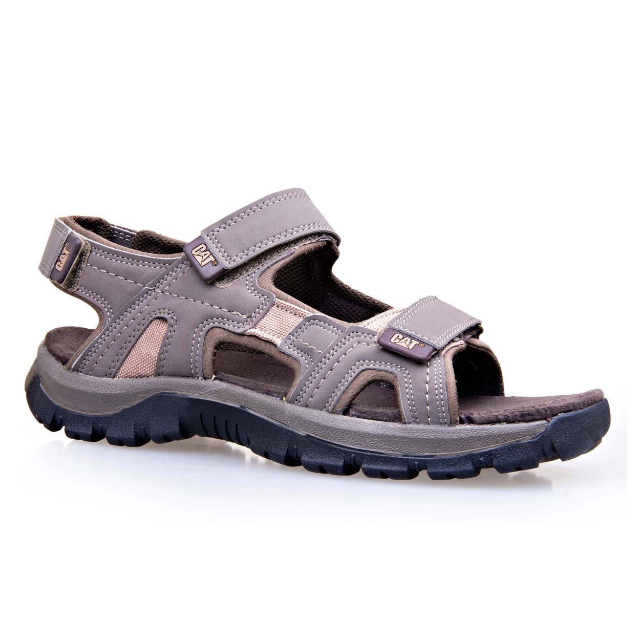 Caterpillar Giles - Mens Sandals - Brown - NZ (058HCLSBN)